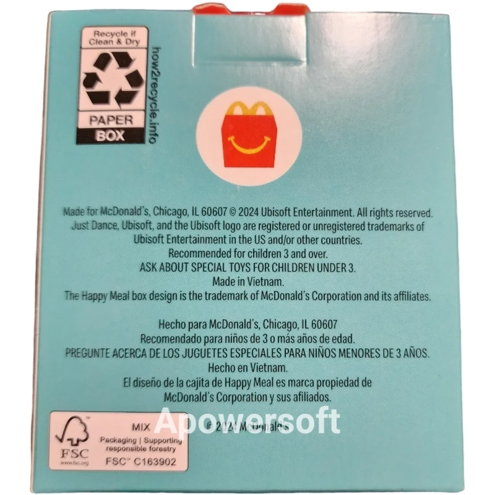 2024 McDonald's Toy #5 Just Dance Maloo